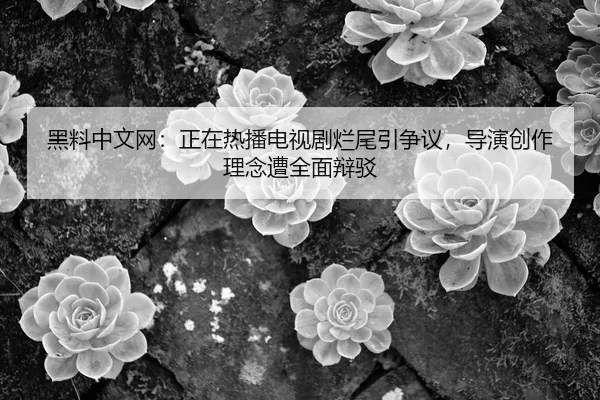 黑料中文网：正在热播电视剧烂尾引争议，导演创作理念遭全面辩驳